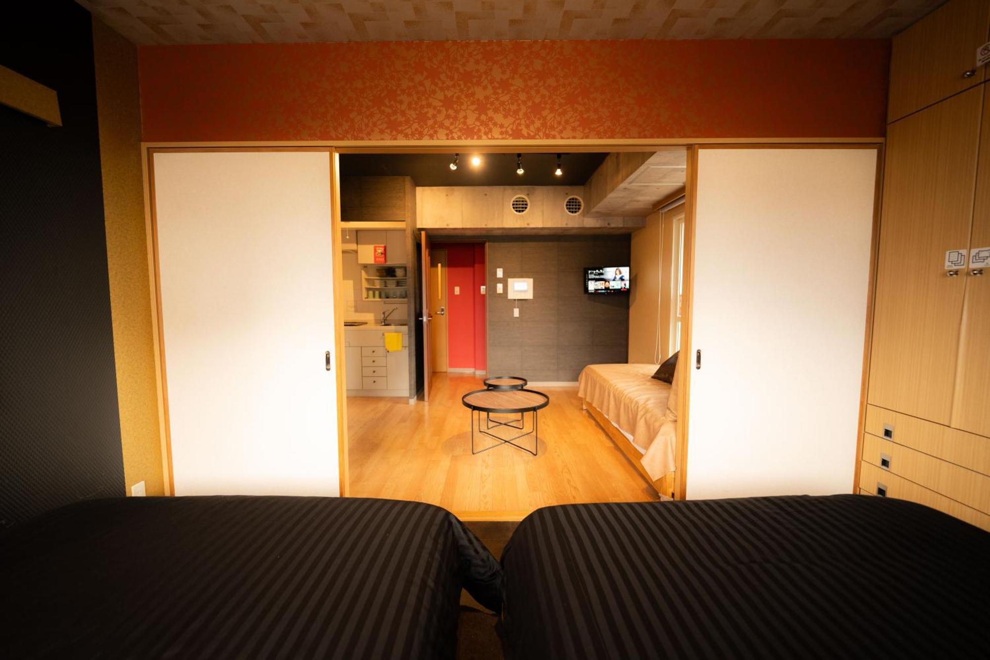 Biosvilla522-Sapporo Susukino Night- 1Room W-Beds2&S-Beds2 6Persons Exterior foto