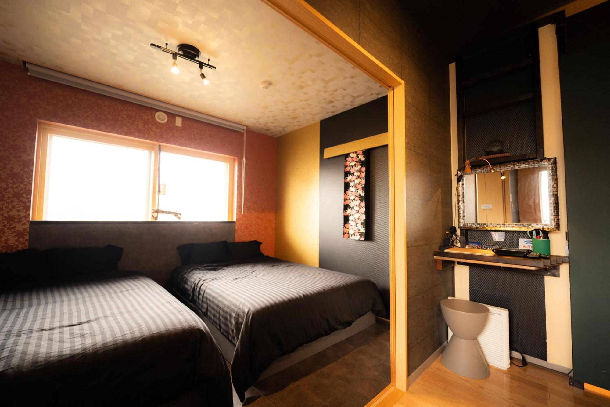 Biosvilla522-Sapporo Susukino Night- 1Room W-Beds2&S-Beds2 6Persons Exterior foto