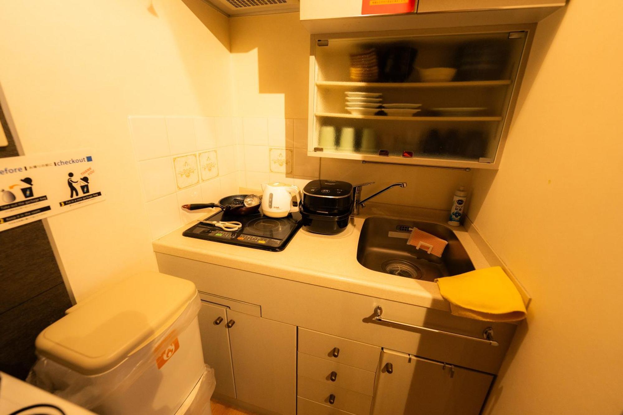 Biosvilla522-Sapporo Susukino Night- 1Room W-Beds2&S-Beds2 6Persons Exterior foto