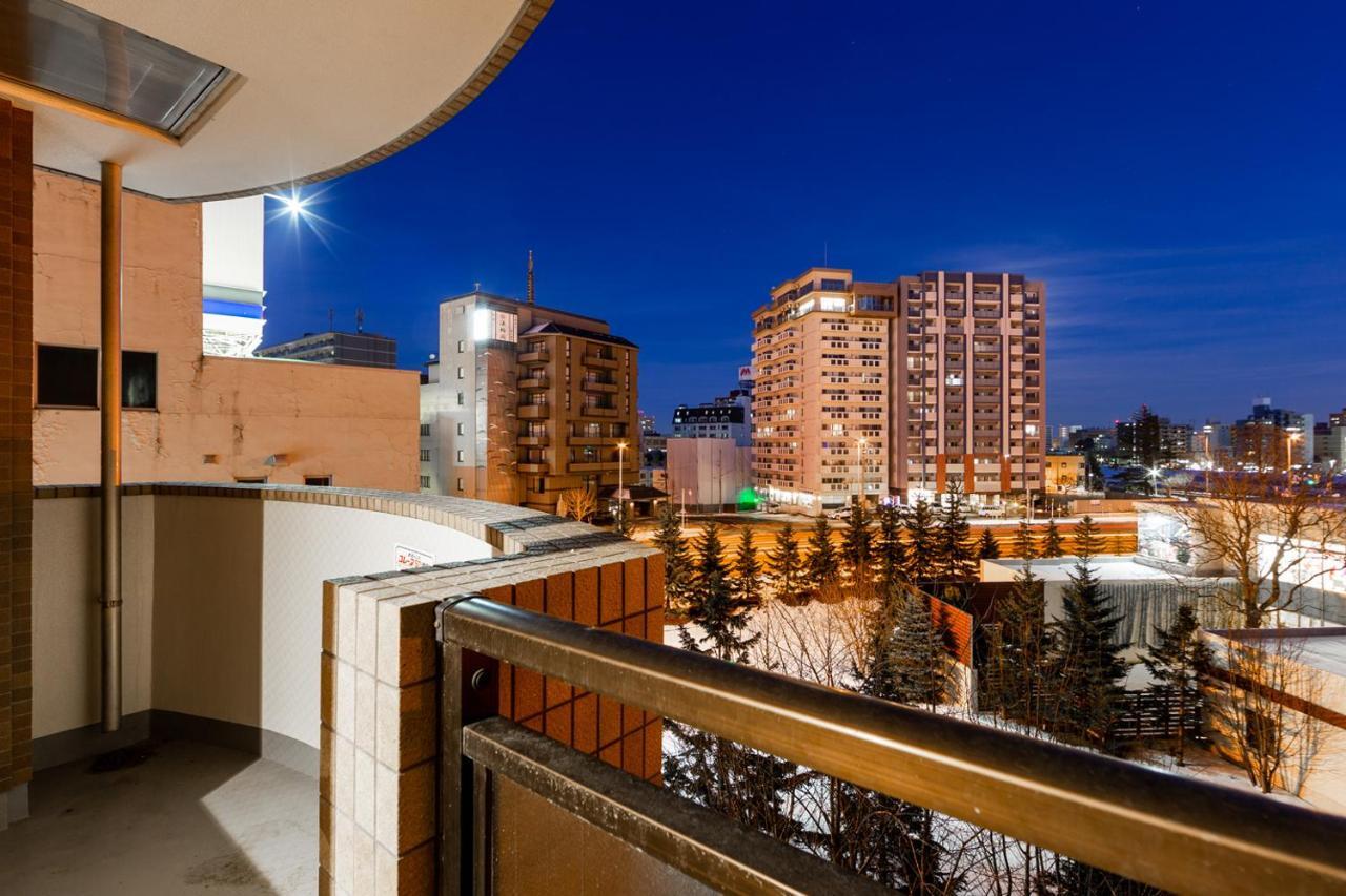 Biosvilla522-Sapporo Susukino Night- 1Room W-Beds2&S-Beds2 6Persons Exterior foto